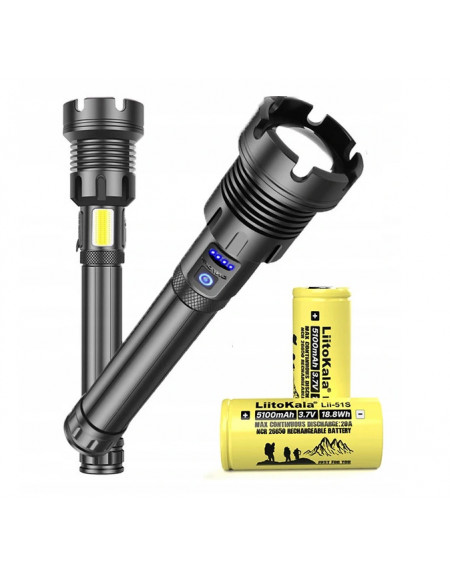 Latarka BatteryFirst BF1690 Cree XHP90 + COB LED