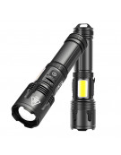 Latarka XHP100 zoom + COB LED + 26650 LiitoKala